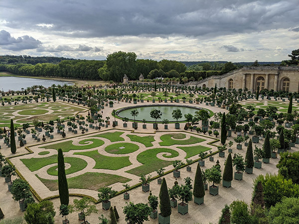 Jardim do Palácio Versalhes, França