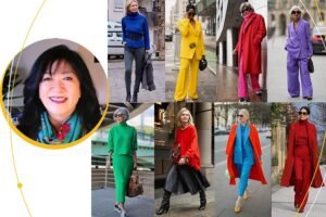 Moda - Tons Vibrantes no Outono-Inverno p Mulher Madura