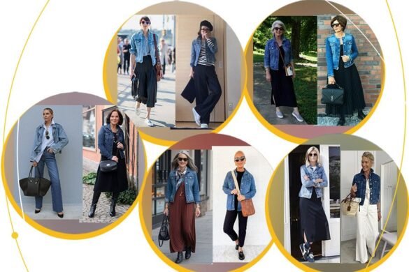 Moda - Looks com Jaquetas Jeans p Mulheres Maduras