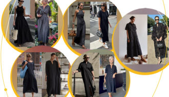 Looks com Vestido preto para Mulher Madura