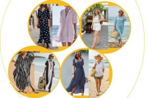 Moda Praia para Mulheres 50mais - fora da Praia